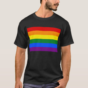 LGBT-Regenbogenflagge T-Shirt