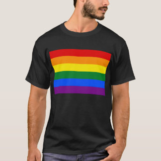 LGBT-Regenbogenflagge T-Shirt