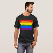 LGBT-Regenbogenflagge T-Shirt (Vorne ganz)