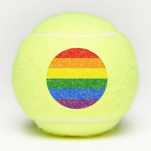 LGBT-Regenbogenflagge Tennisbälle