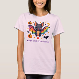 LGBT Regenbogenflügel & Hexendinge T-Shirt