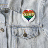 lgbt Regenbogenherz Button (Beispiel)