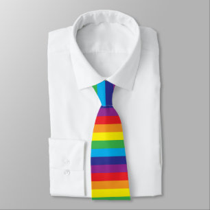 Lgbt Regenbogenmuster Krawatte