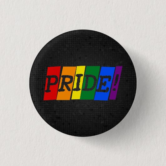 LGBT-Regenbogenpresse Button (Vorderseite)