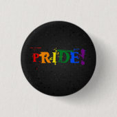LGBT-Regenbogenpresse Button (Vorderseite)