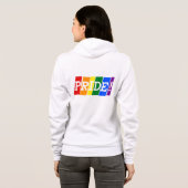 LGBT-Regenbogenstolz Hoodie (Schwarz voll)