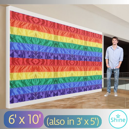 LGBT-Regenbogenstreifen-Gay Pride LGBTQ Banner
