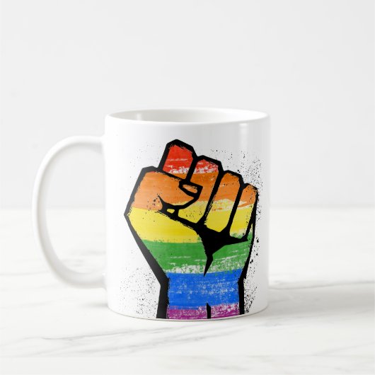 LGBT-Resistenz Frische Tasse (Links)