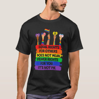 LGbt Retro Fist Liebe gleiche Rechte Es ist kein K T-Shirt