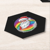 LGBT Santa Copy Untersetzer (angewinkelt)
