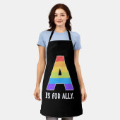 LGBT SCHÜRZE (Getragen)