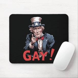 LGBT Schwulen-Verbündeter Stolz Monat Lustig Mousepad