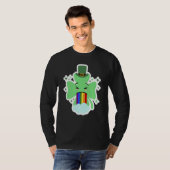 LGBT Shamrock Drinking St Patricks Paddys Day Team T-Shirt (Vorne ganz)