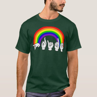 LGBT-Signatursprache T-Shirt