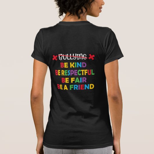 LGBT sind nett T-Shirt (Rückseite)
