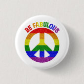 LGBT sind vorbildlich Button (Vorderseite)