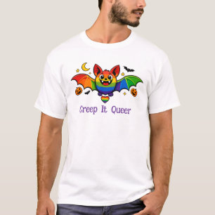 🎃🌈LGBT Spuk & Prächtig T-Shirt