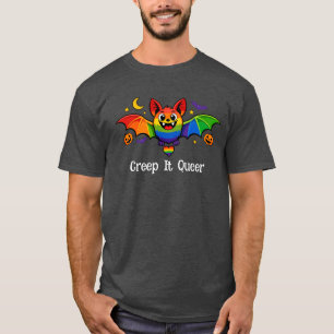 🎃🌈LGBT Spuk & Prächtig   T-Shirt