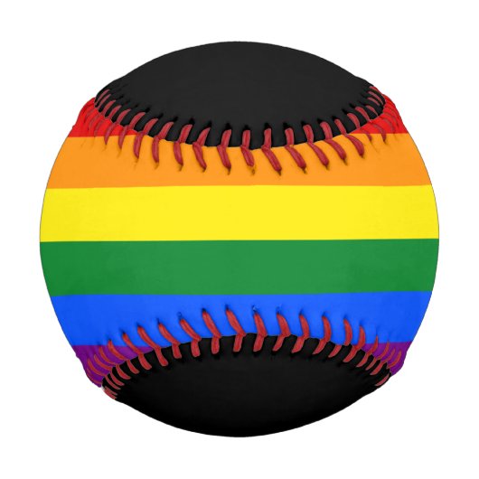 LGBT-Stolperflagge Baseball (Vorderseite)
