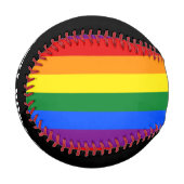 LGBT-Stolperflagge Baseball (Vorderseite Links)