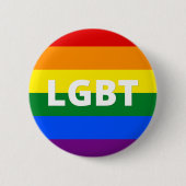 LGBT-Stolperflagge Button (Vorderseite)