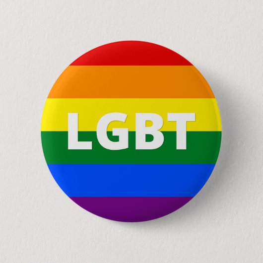 LGBT-Stolperflagge Button (Vorderseite)