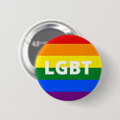 LGBT-Stolperflagge Button (Vorne & Hinten)
