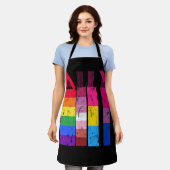 LGBT Stolz Allg Gay Lesbisch Bisexuelle Trans Prix Schürze (Getragen)