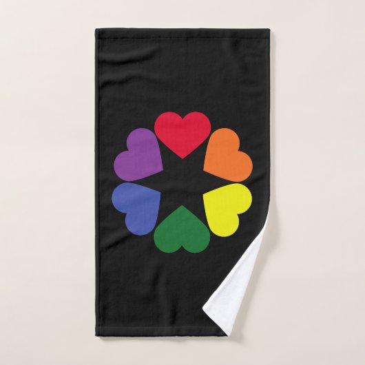 LGBT-Stolz Badhandtuch Set (Handtuch)