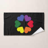 LGBT-Stolz Badhandtuch Set (Handtuch)