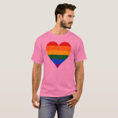 LGBT-Stolz Basic-T - Shirt (Vorne ganz)