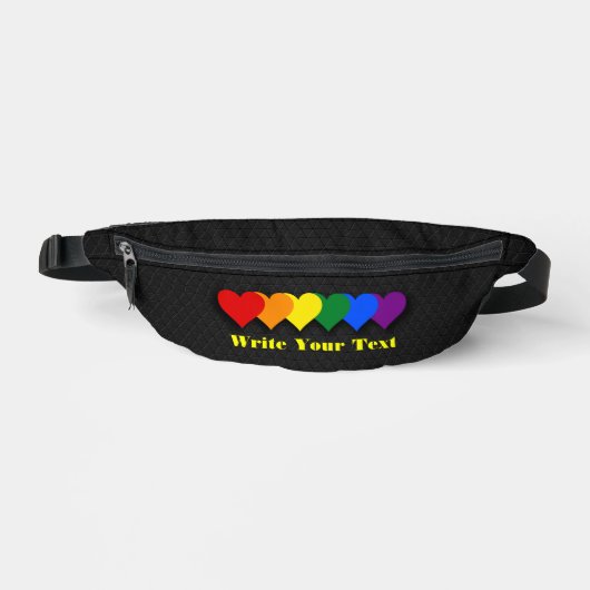 LGBT-Stolz Bauchtasche (Vorderseite)