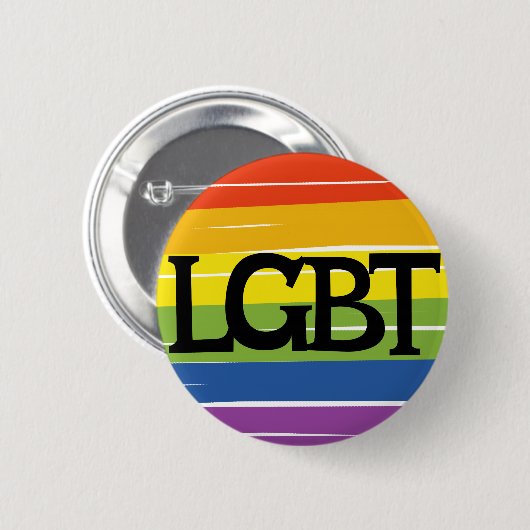LGBT Stolz Button (Vorne & Hinten)