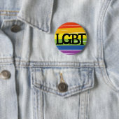 LGBT Stolz Button (Beispiel)