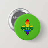 LGBT-Stolz Button (Vorne & Hinten)