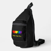 LGBT-Stolz Crossbody Bag (Rechte Ecke)