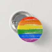 LGBT Stolz Farbe Button (Vorne & Hinten)