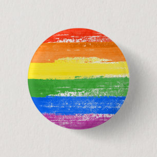 LGBT Stolz Farbe Button