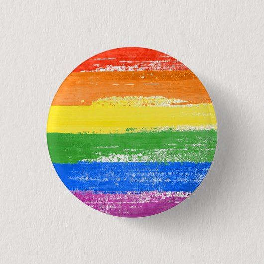 LGBT Stolz Farbe Button (Vorderseite)