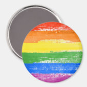 LGBT Stolz Farbe Magnet (Vorderseite/Rückseite)