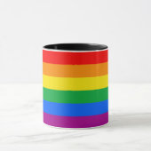 LGBT Stolz-Flagge/Regenbogen-Flagge Tasse (Zentrum)