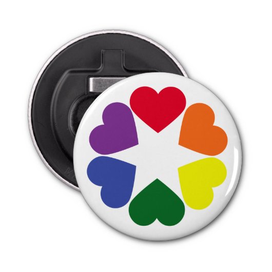 LGBT-Stolz Flaschenöffner (Vorderseite)