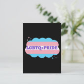 LGBT+Stolz. Gay-Regenbogen-Liebe. Karte (Stehend Vorderseite)
