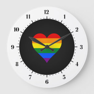 LGBT-Stolz - Große Uhr