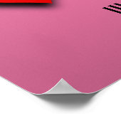 LGBT-Stolz-Herzen Poster (Ecke)