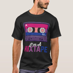 LGBT Stolz Ich Bin Eine Mischband-Kassette Bi T-Shirt