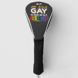 LGBT Stolz Ist es Schwul hier drinnen oder bin es Golf Headcover