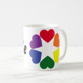 LGBT-Stolz Kaffeetasse (VorderseiteRechts)