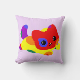 LGBT+ Stolz-Katz-Wurfkissen Kissen