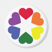 LGBT-Stolz Magnet (Vorne)